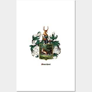 Swarthout Family Coat of Arms and Crest Posters and Art